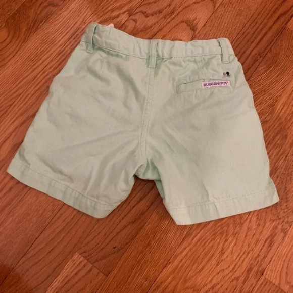 Rugged Butts Mint Green Toddler Chino Shorts 4T - Picture 2 of 6